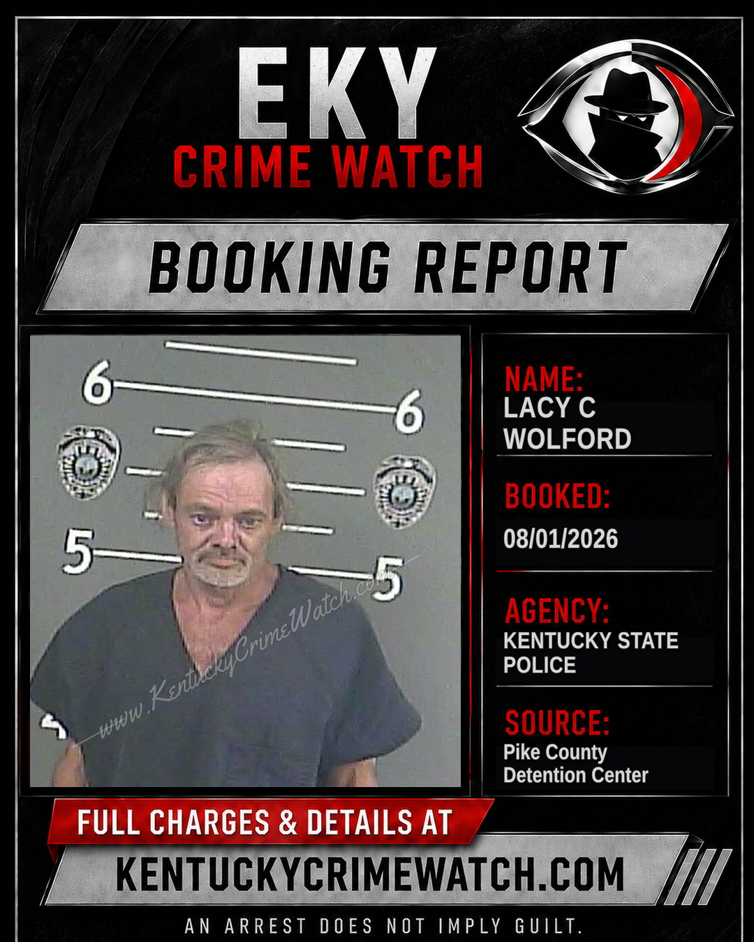 LACY C WOLFORD booking image