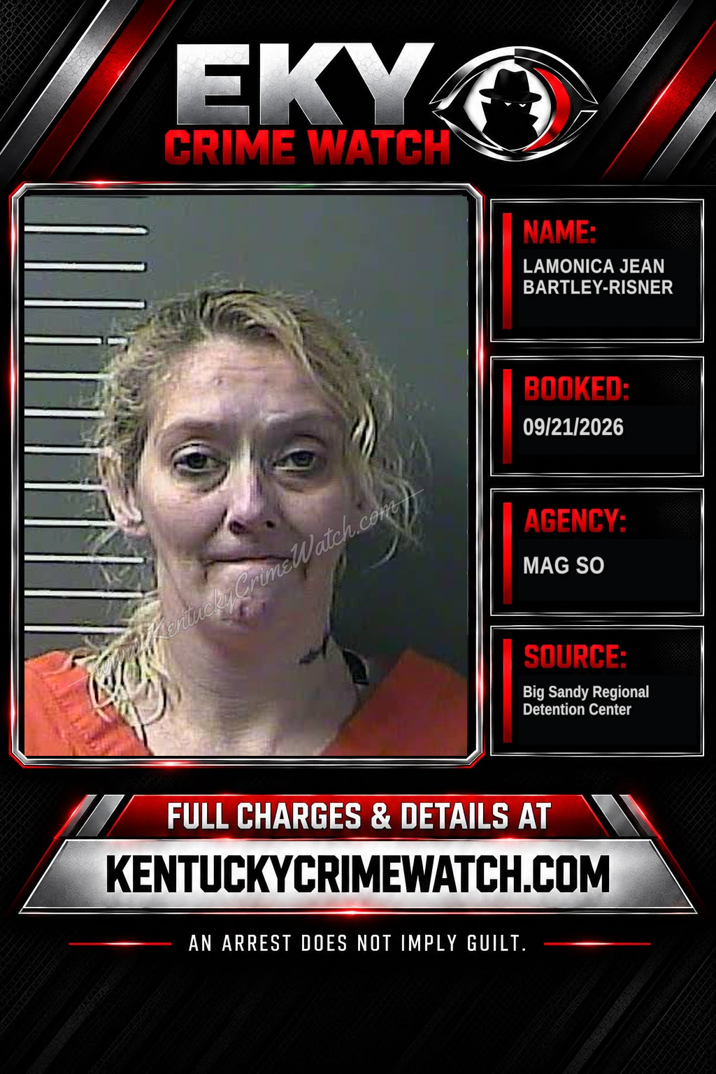 LAMONICA Jean BARTLEY-RISNER booking image