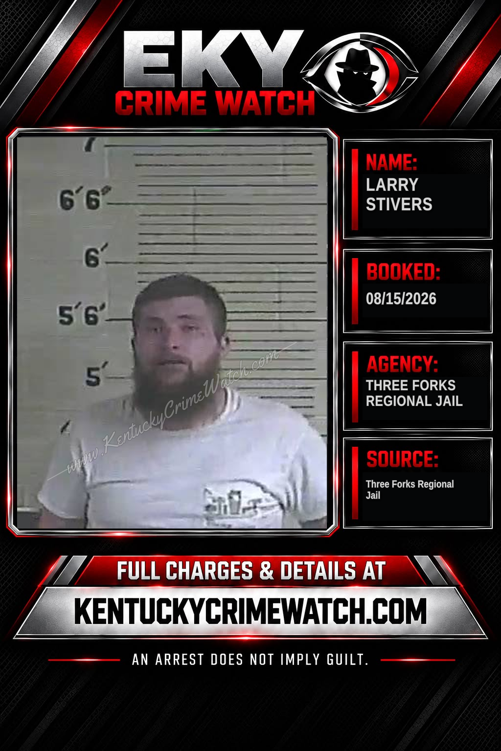 Larry Stivers booking image