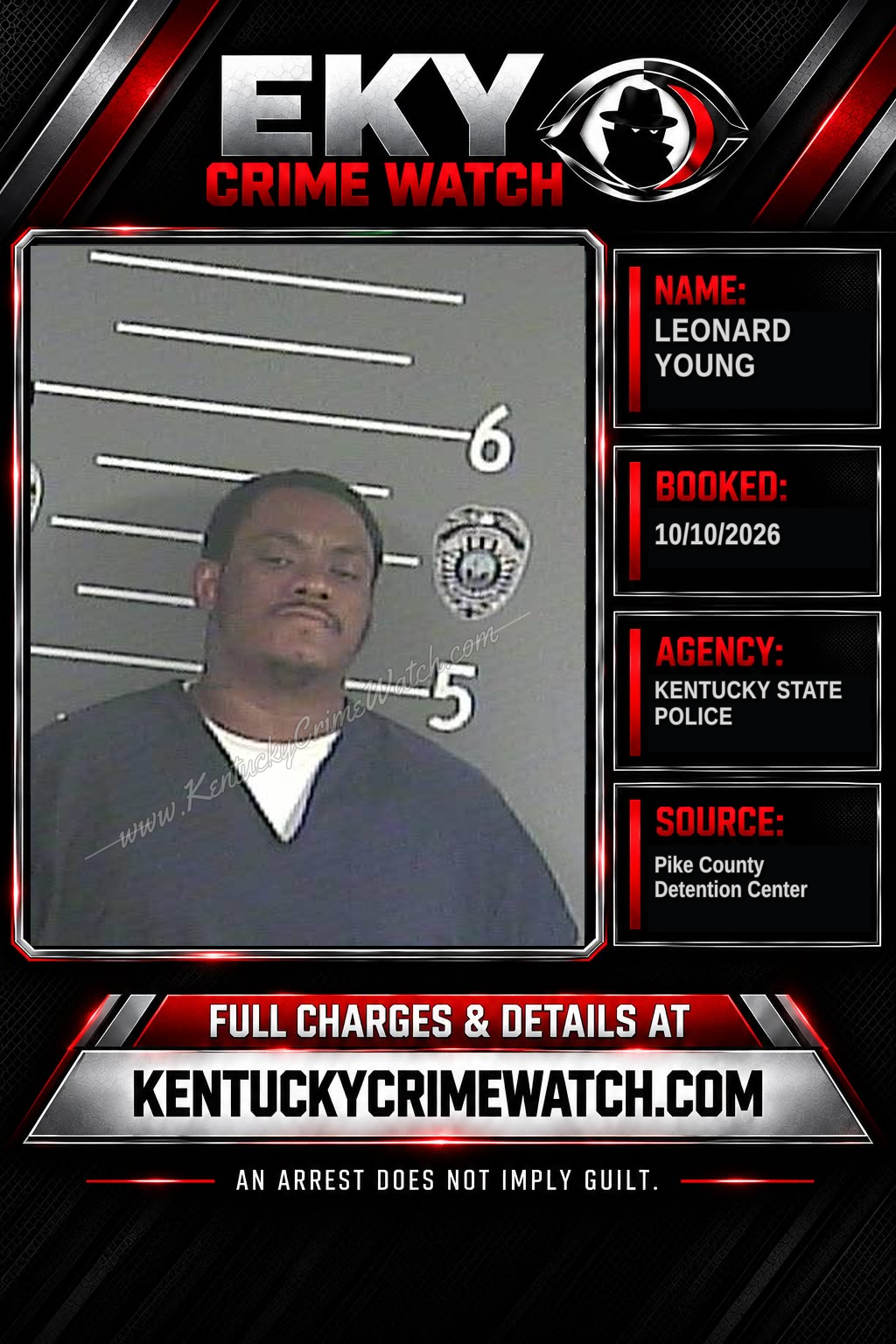 LEONARD YOUNG booking image