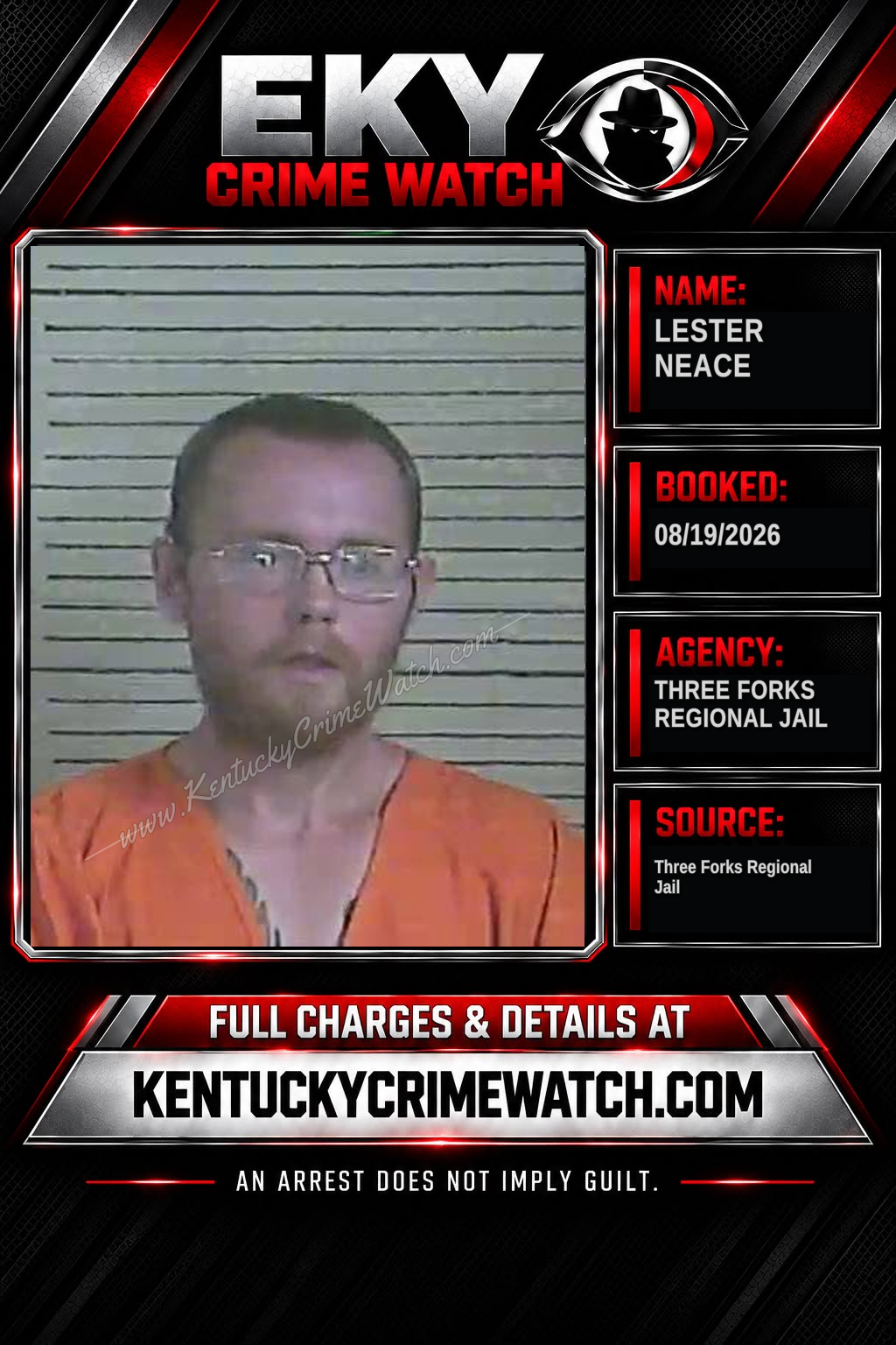 Lester Neace booking image