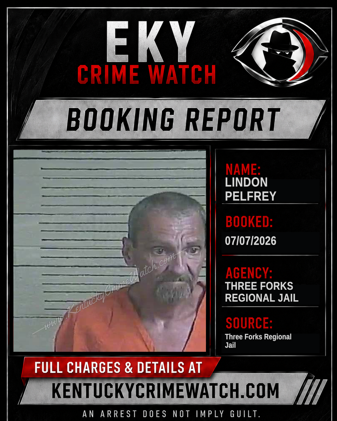 Lindon Pelfrey booking image