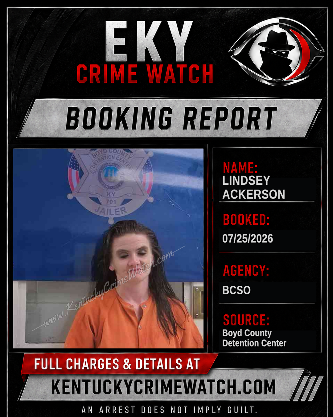 LINDSEY ACKERSON booking image