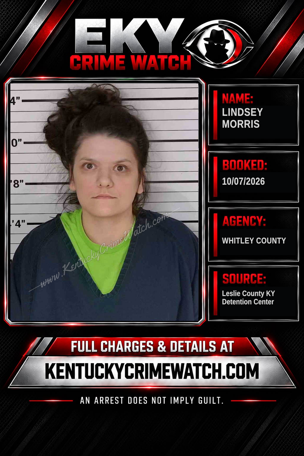 LINDSEY MORRIS booking image