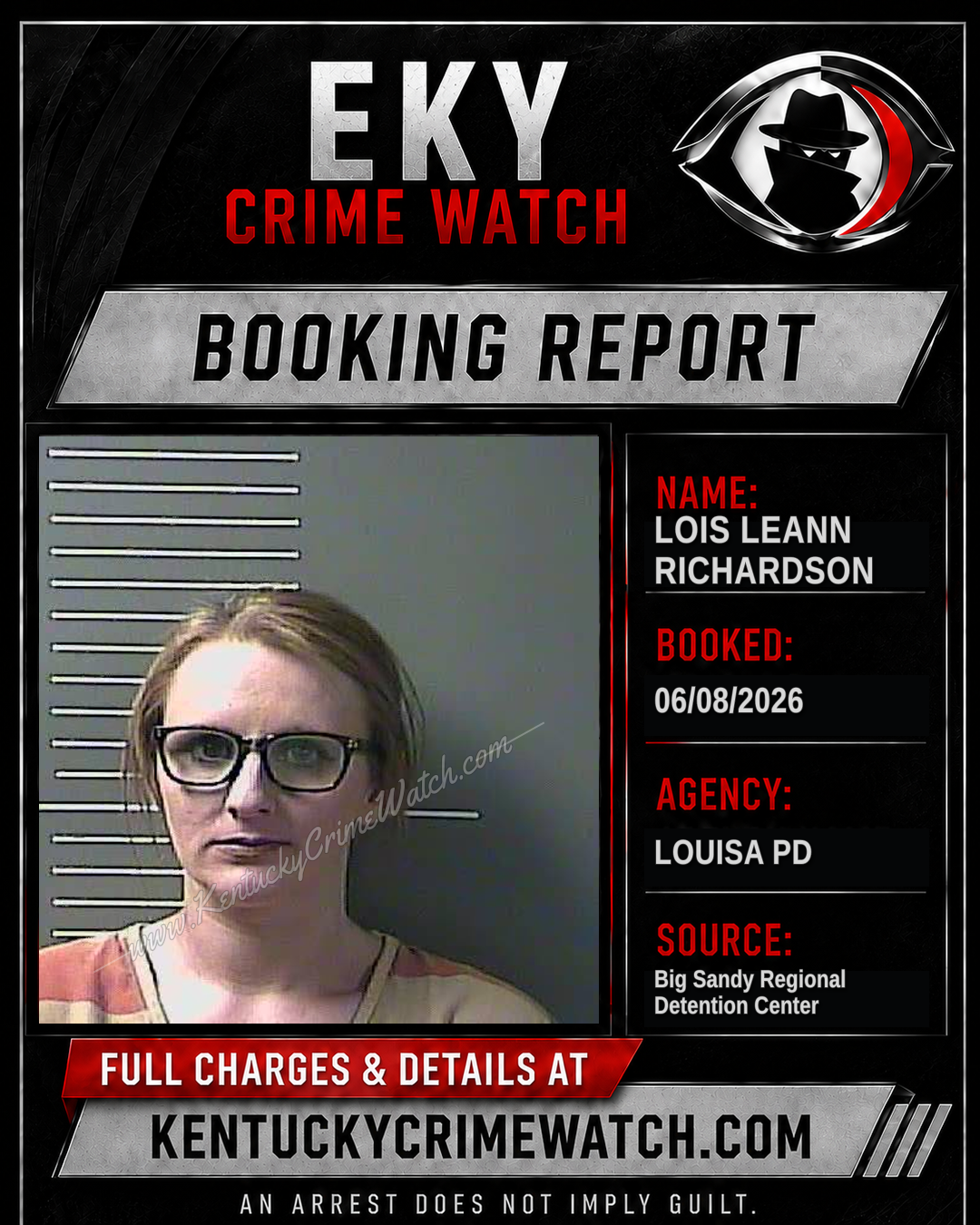LOIS LEANN RICHARDSON booking image