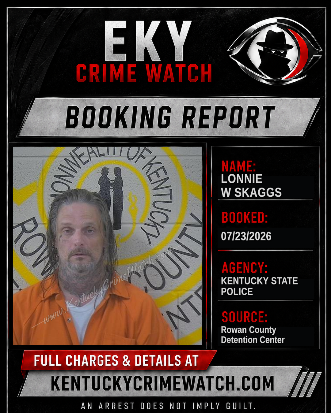 LONNIE W SKAGGS booking image