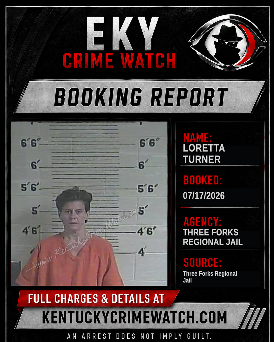 Loretta Turner booking image
