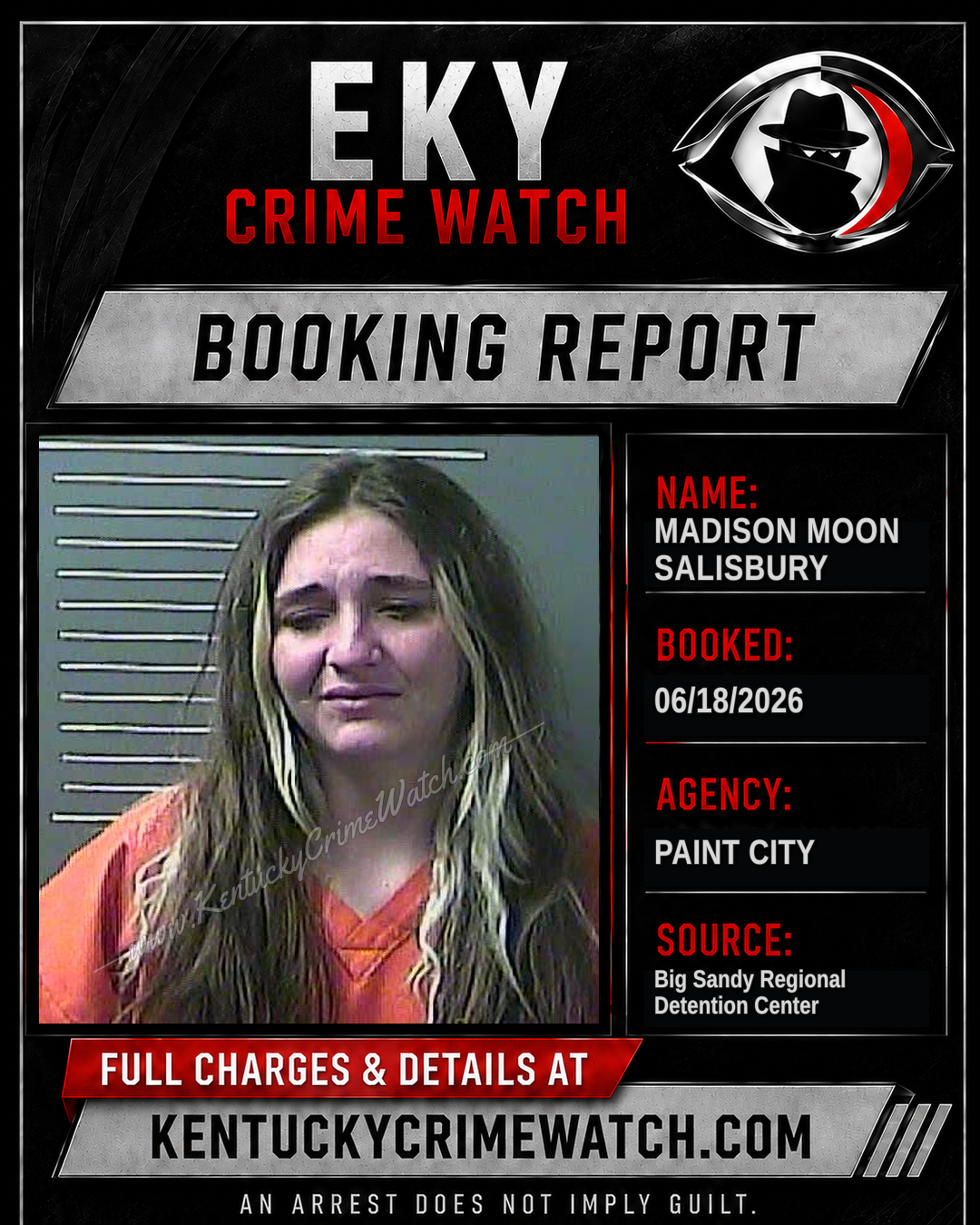MADISON MOON SALISBURY booking image