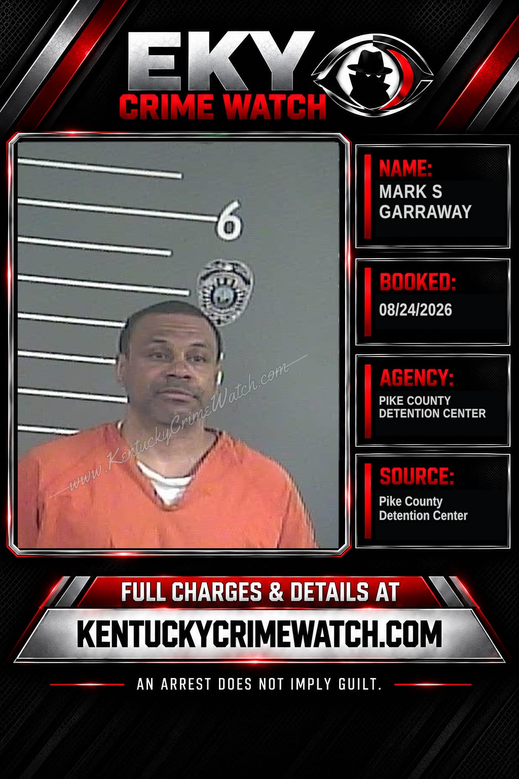 MARK S GARRAWAY booking image