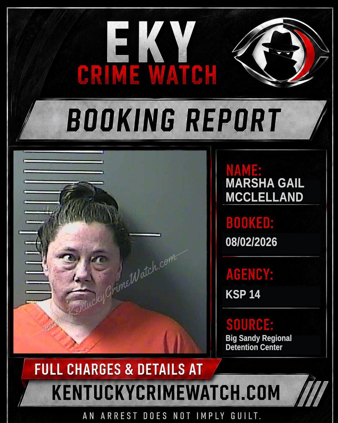 MARSHA GAIL MCCLELLAND booking image