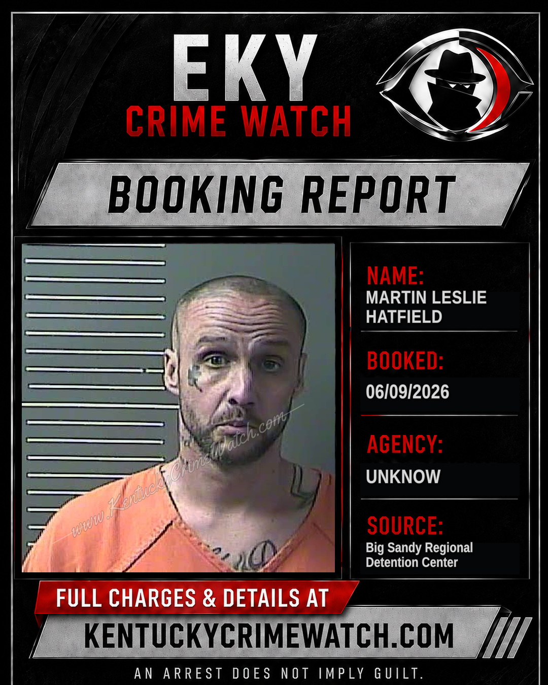 MARTIN LESLIE HATFIELD booking image