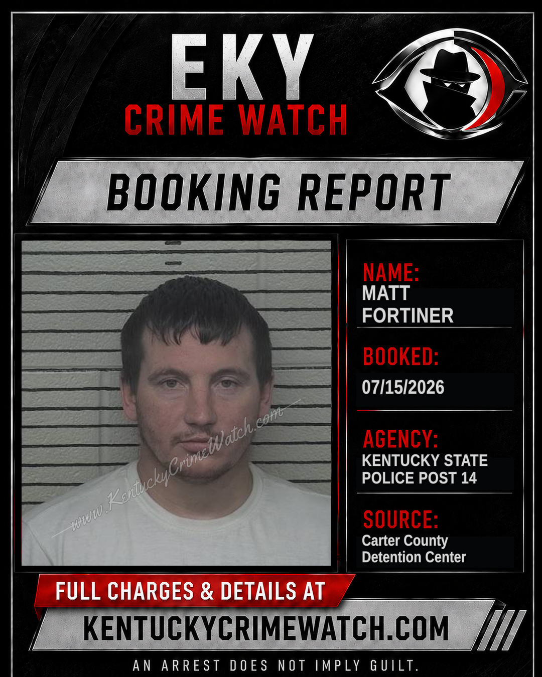 MATT FORTINER booking image