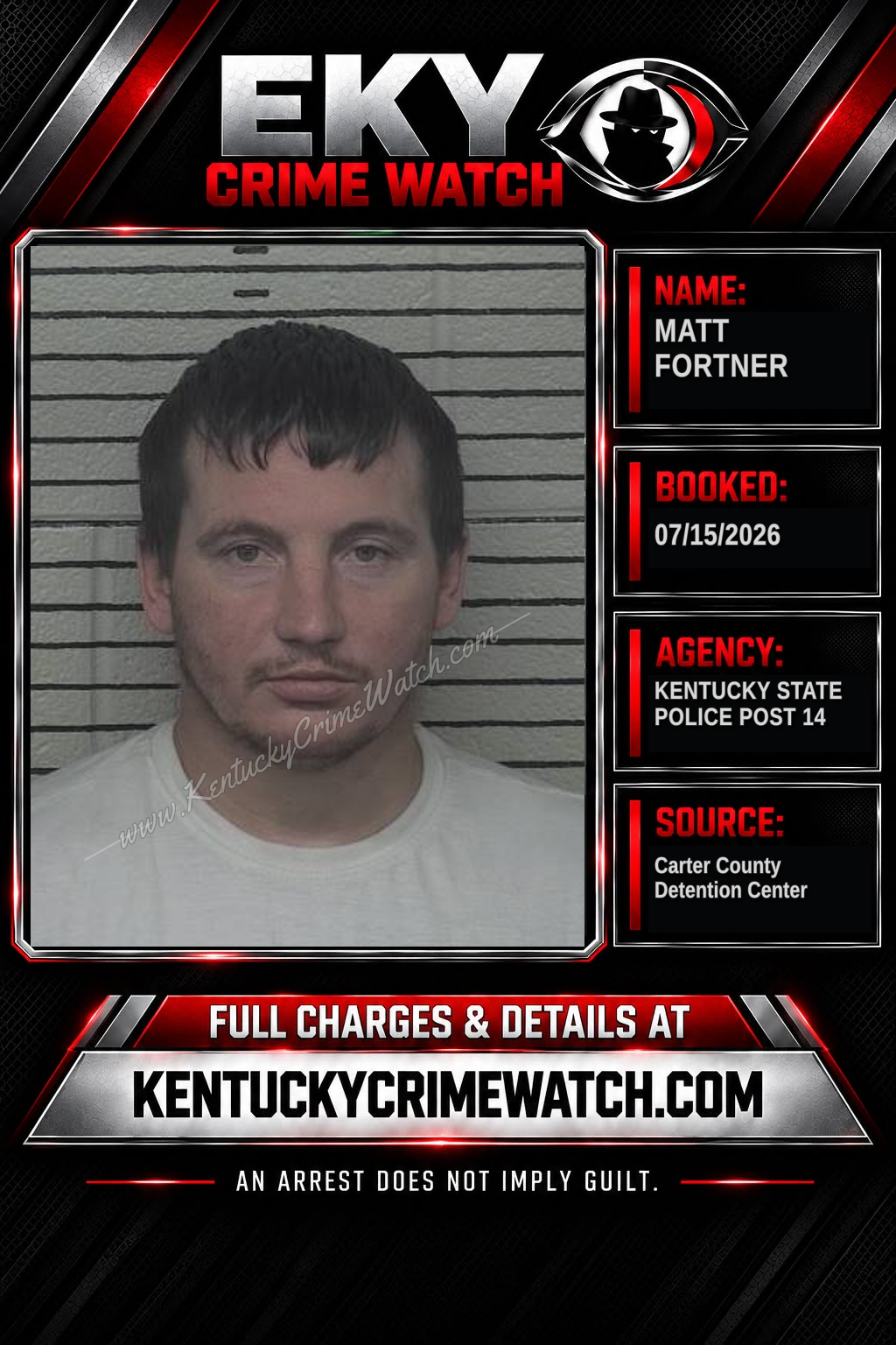 MATT FORTNER booking image