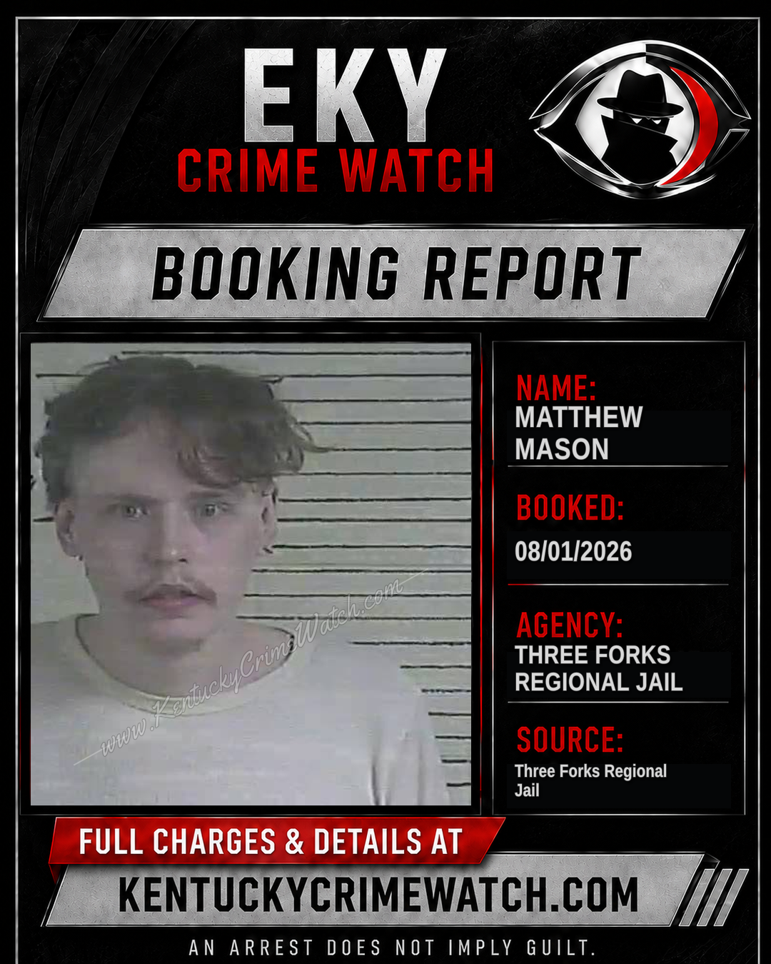 Matthew Mason booking image
