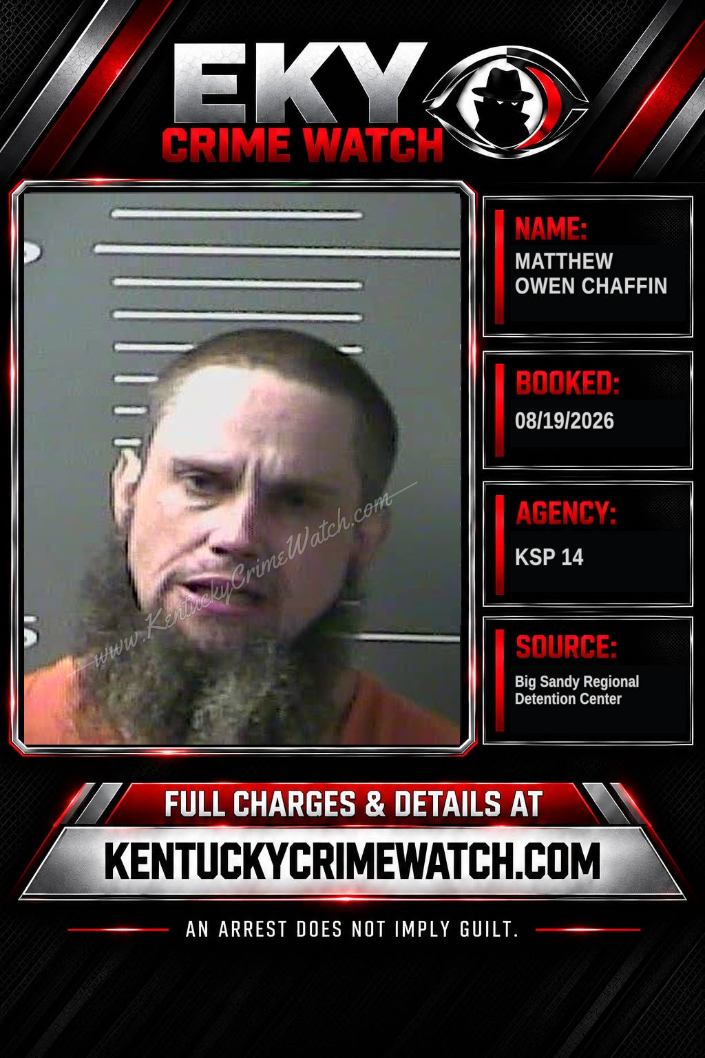 MATTHEW OWEN CHAFFIN booking image