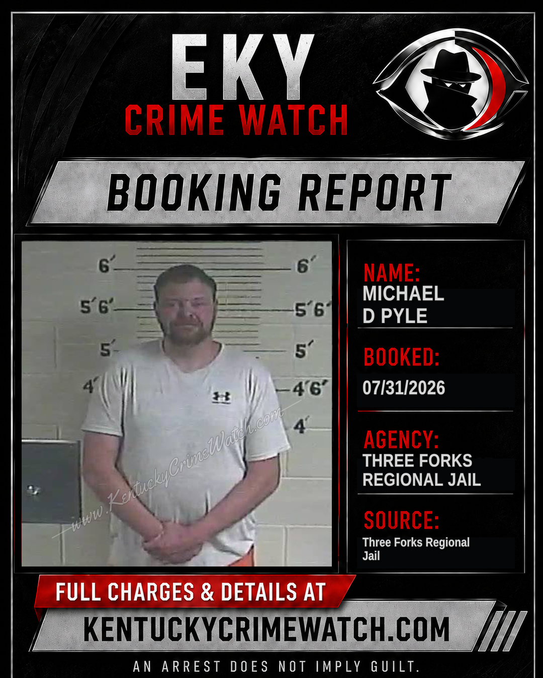 Michael D Pyle booking image