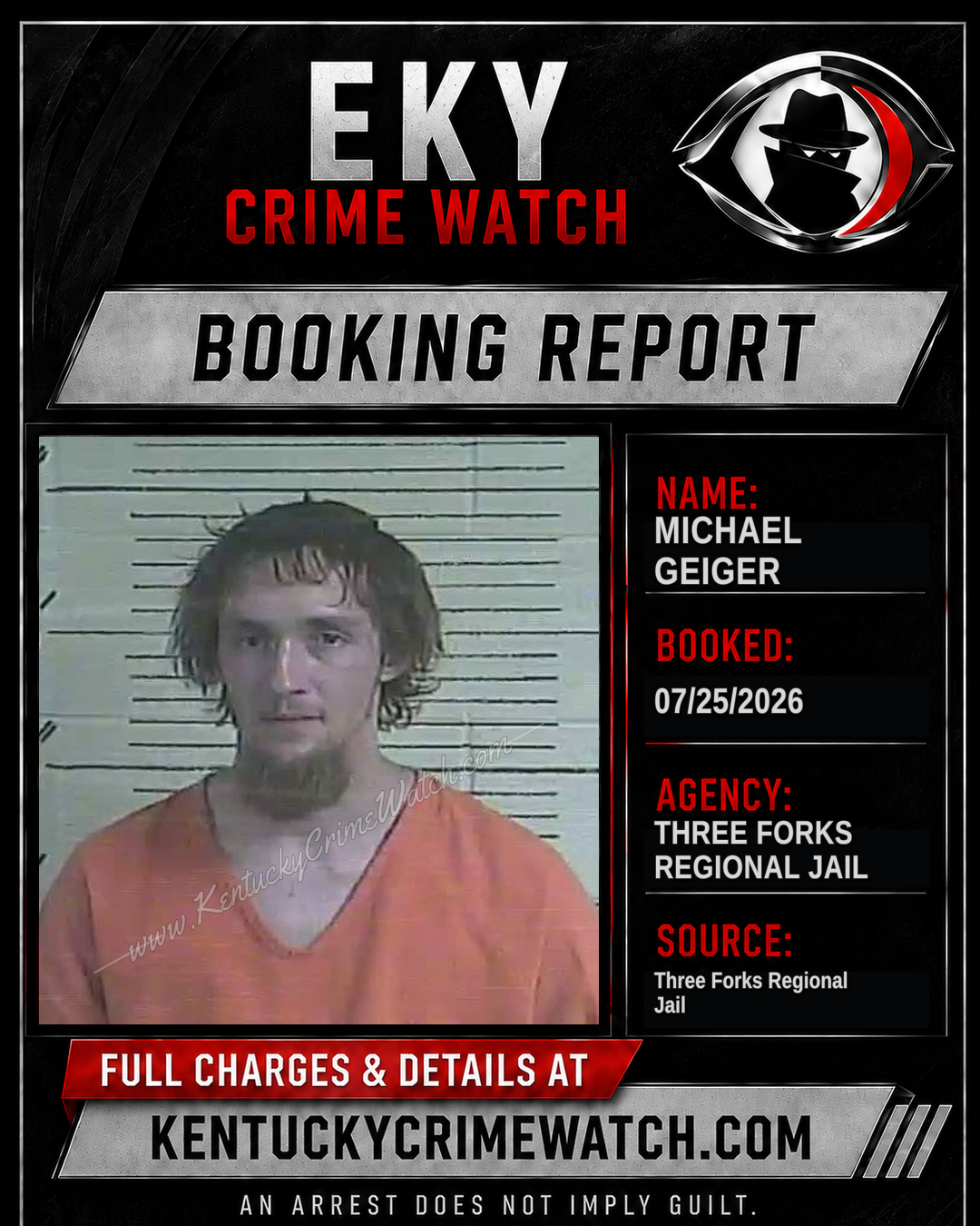 Michael Geiger booking image