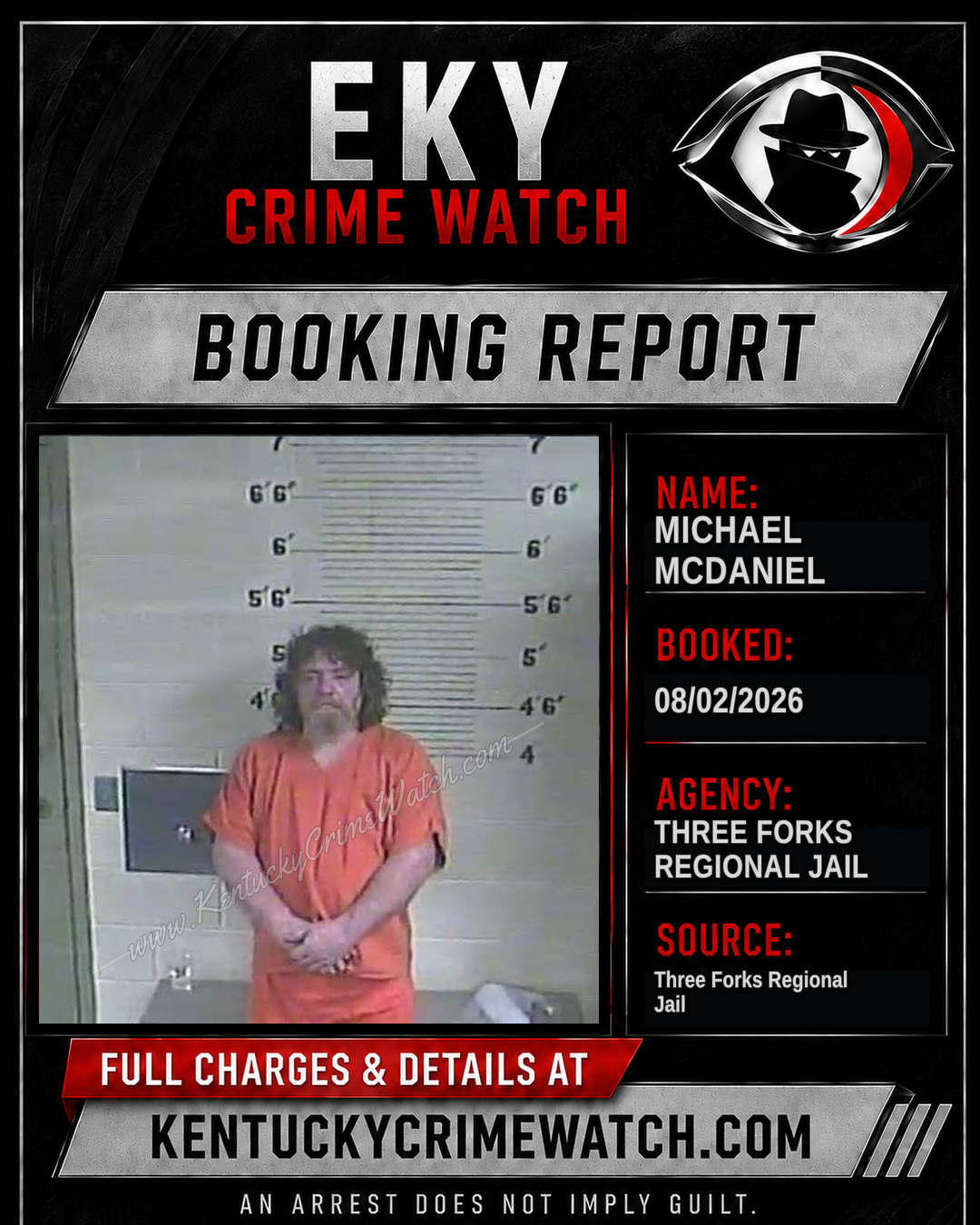 Michael McDaniel booking image