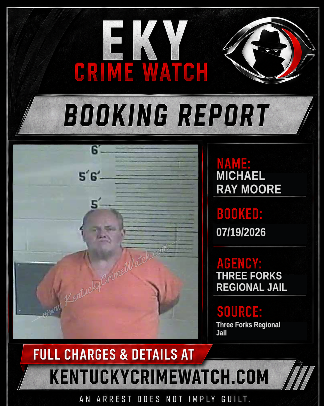 Michael Ray Moore booking image