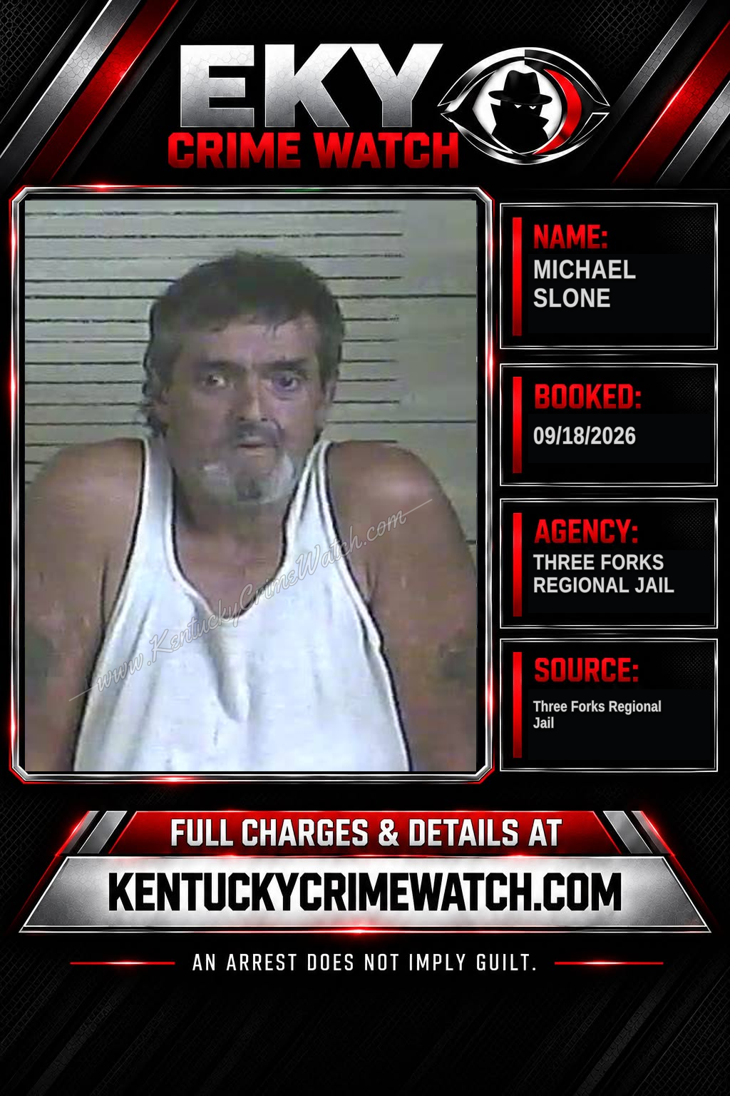 Michael Slone booking image