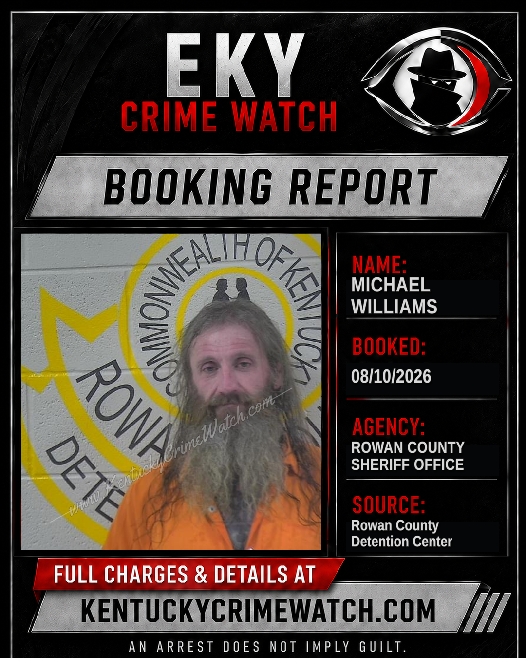 MICHAEL WILLIAMS booking image