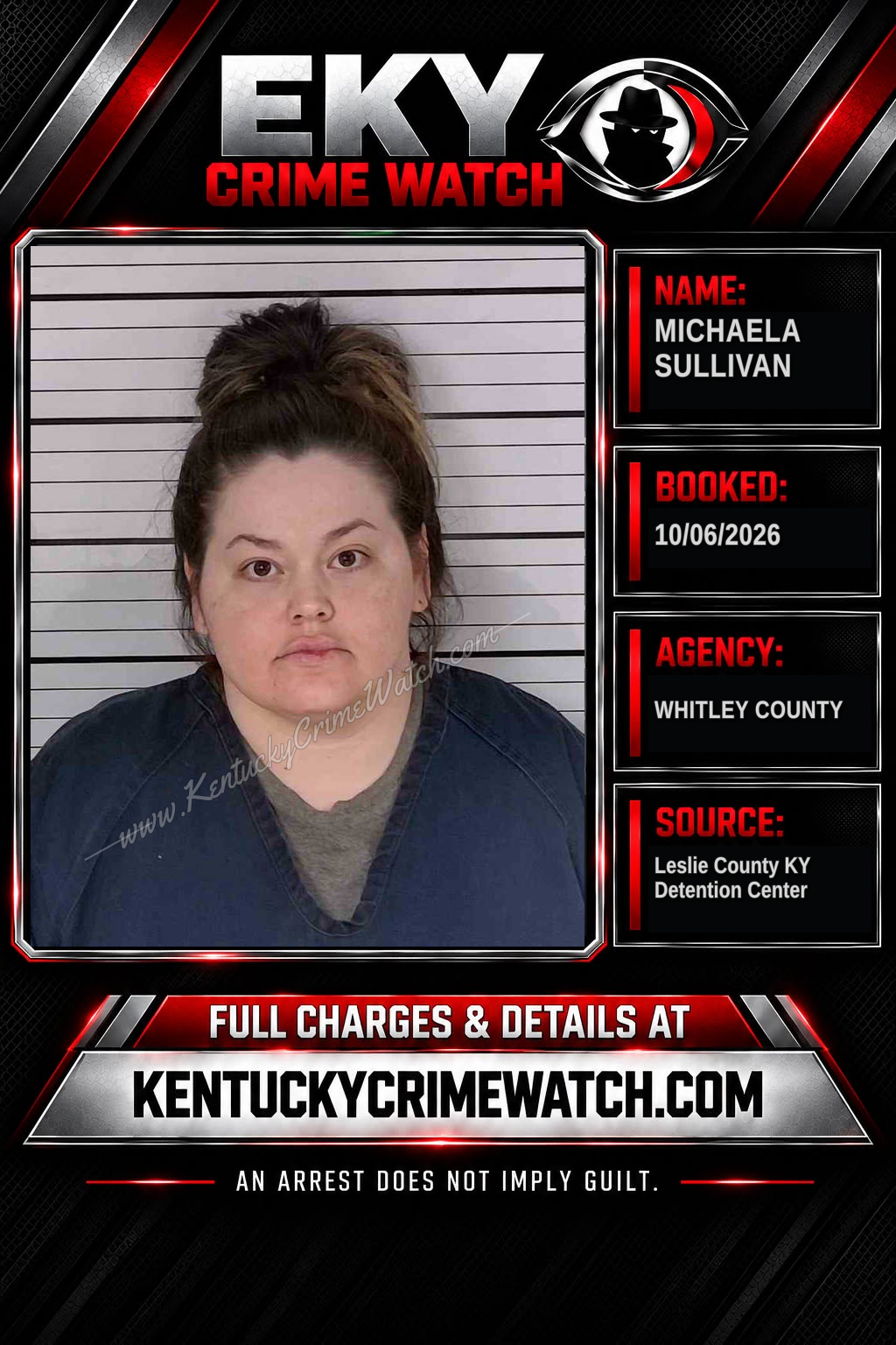 MICHAELA SULLIVAN booking image