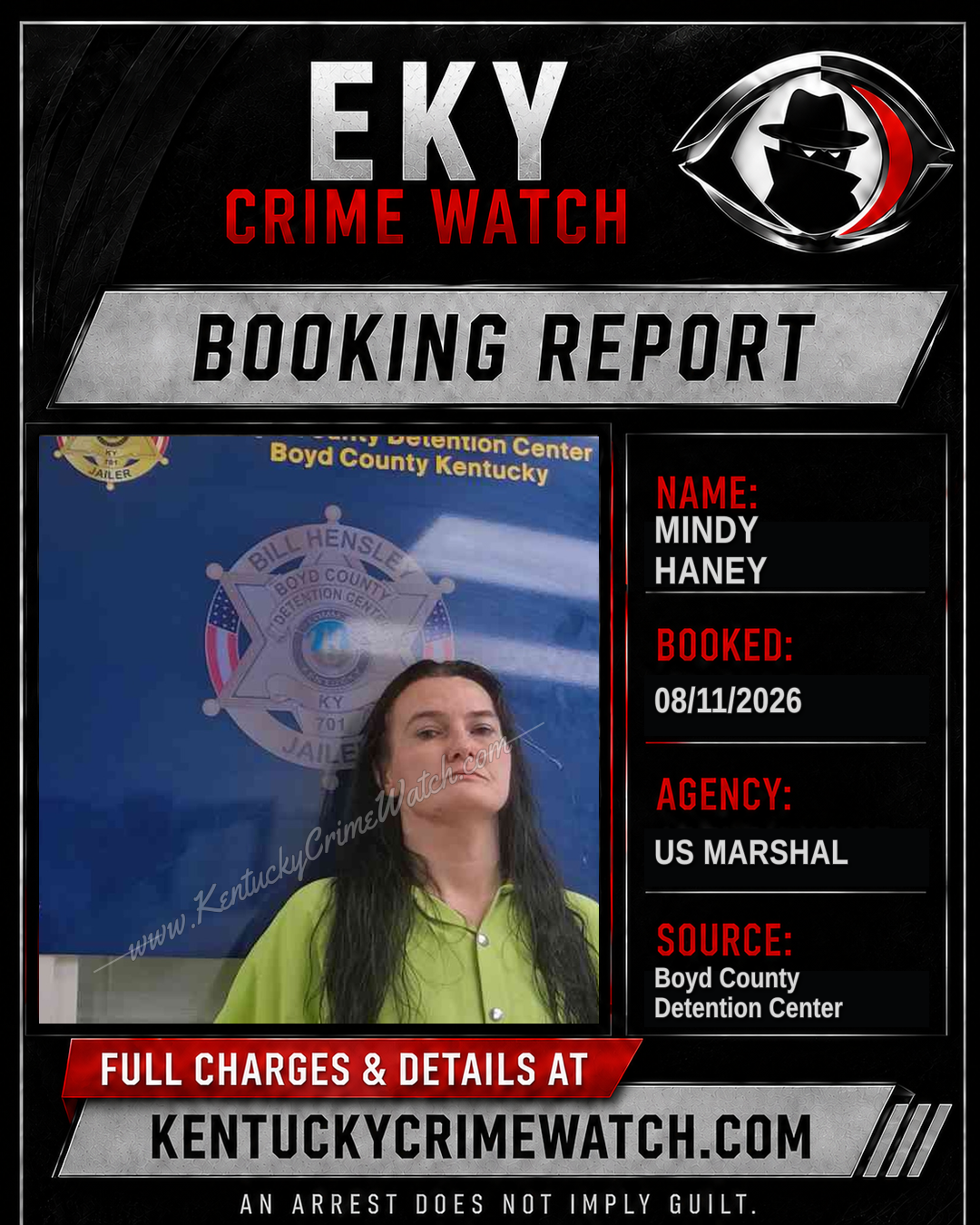 MINDY HANEY booking image