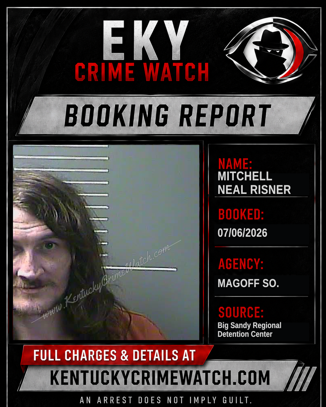 MITCHELL NEAL RISNER booking image