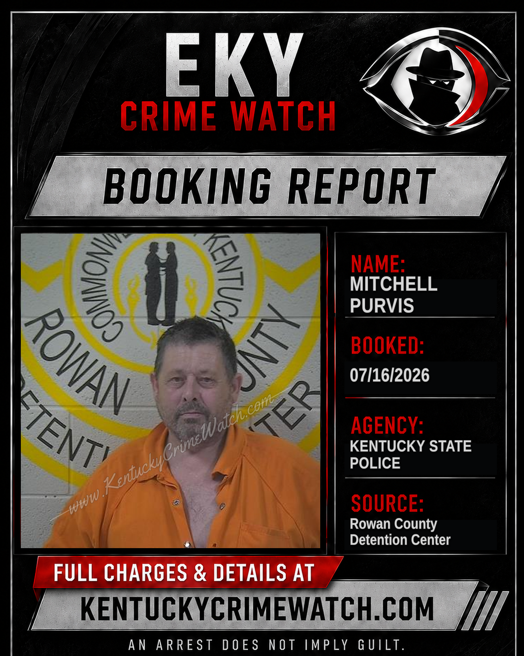 MITCHELL PURVIS booking image