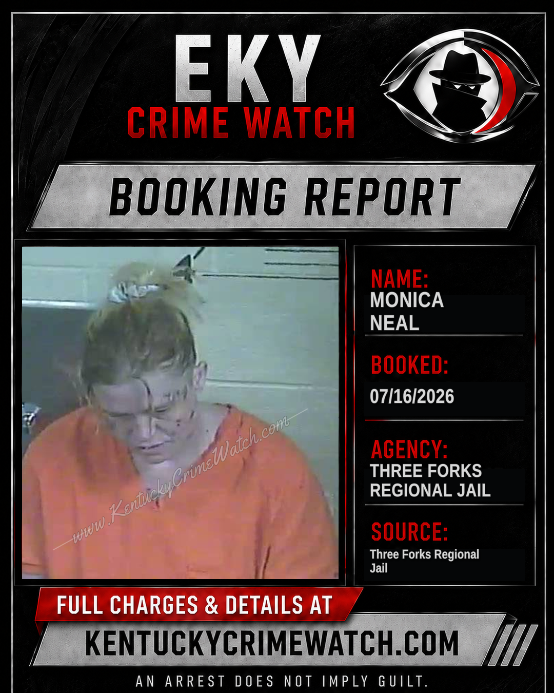 Monica Neal booking image