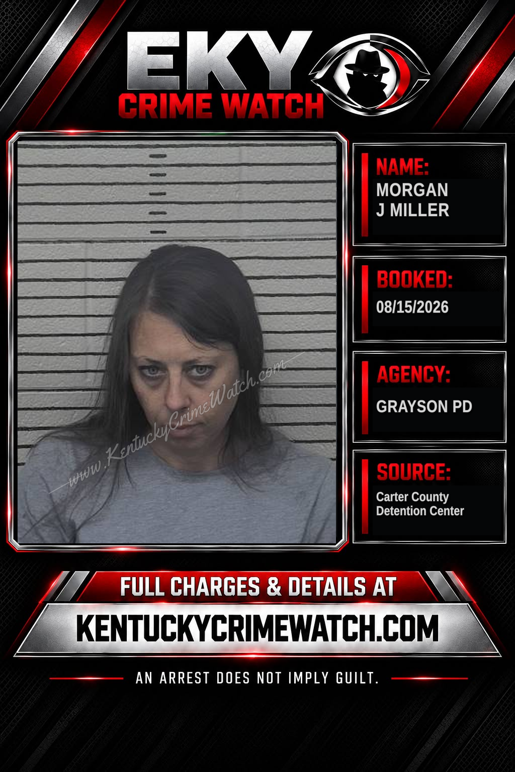 MORGAN J MILLER booking image