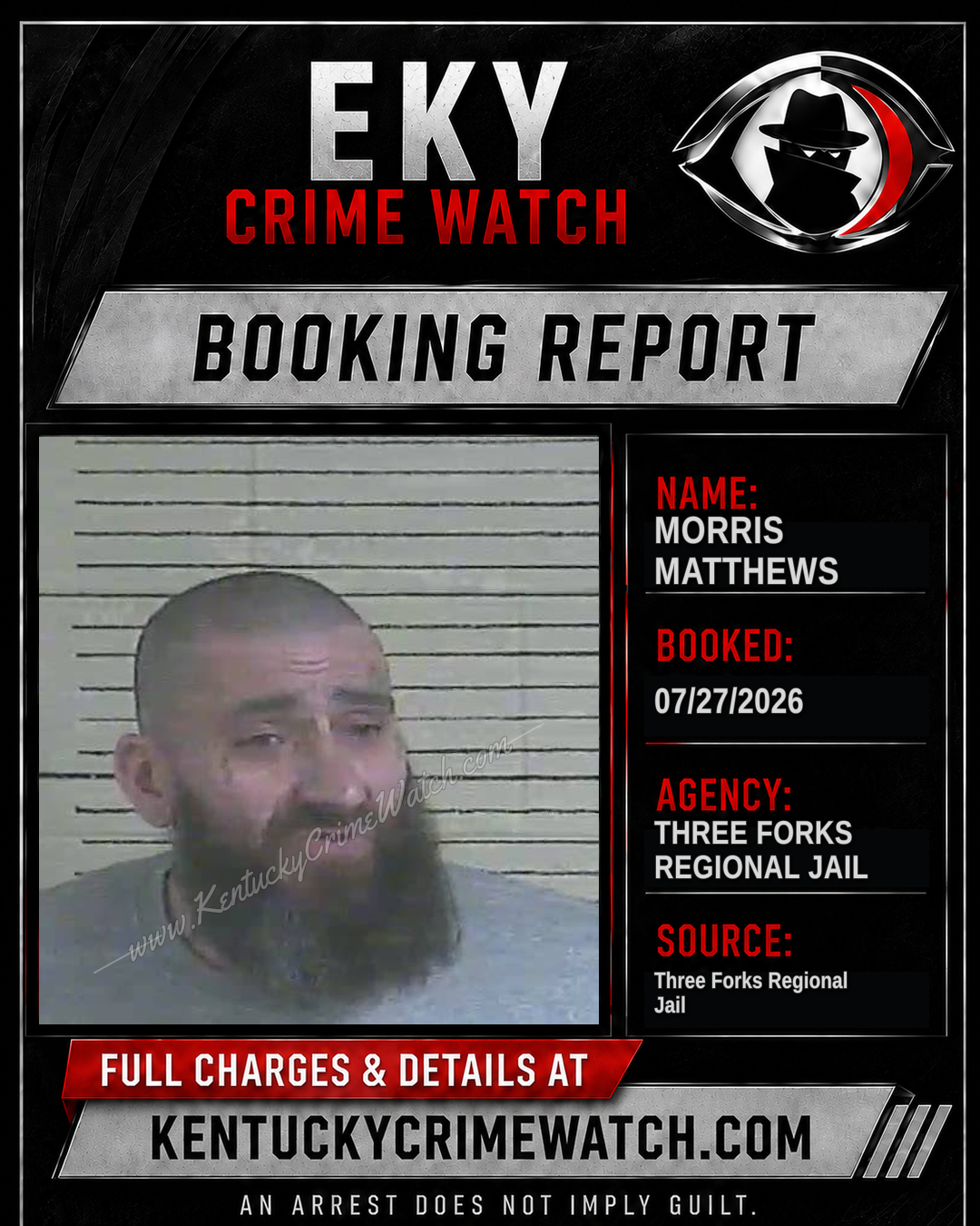 Morris Matthews booking image
