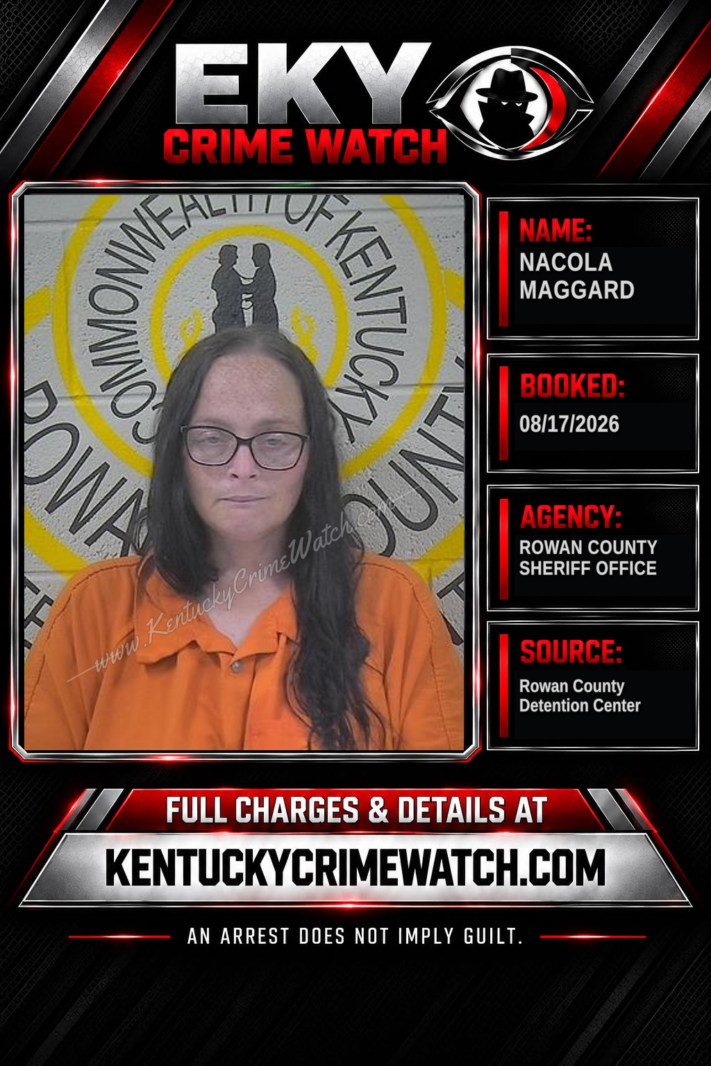 NACOLA MAGGARD booking image
