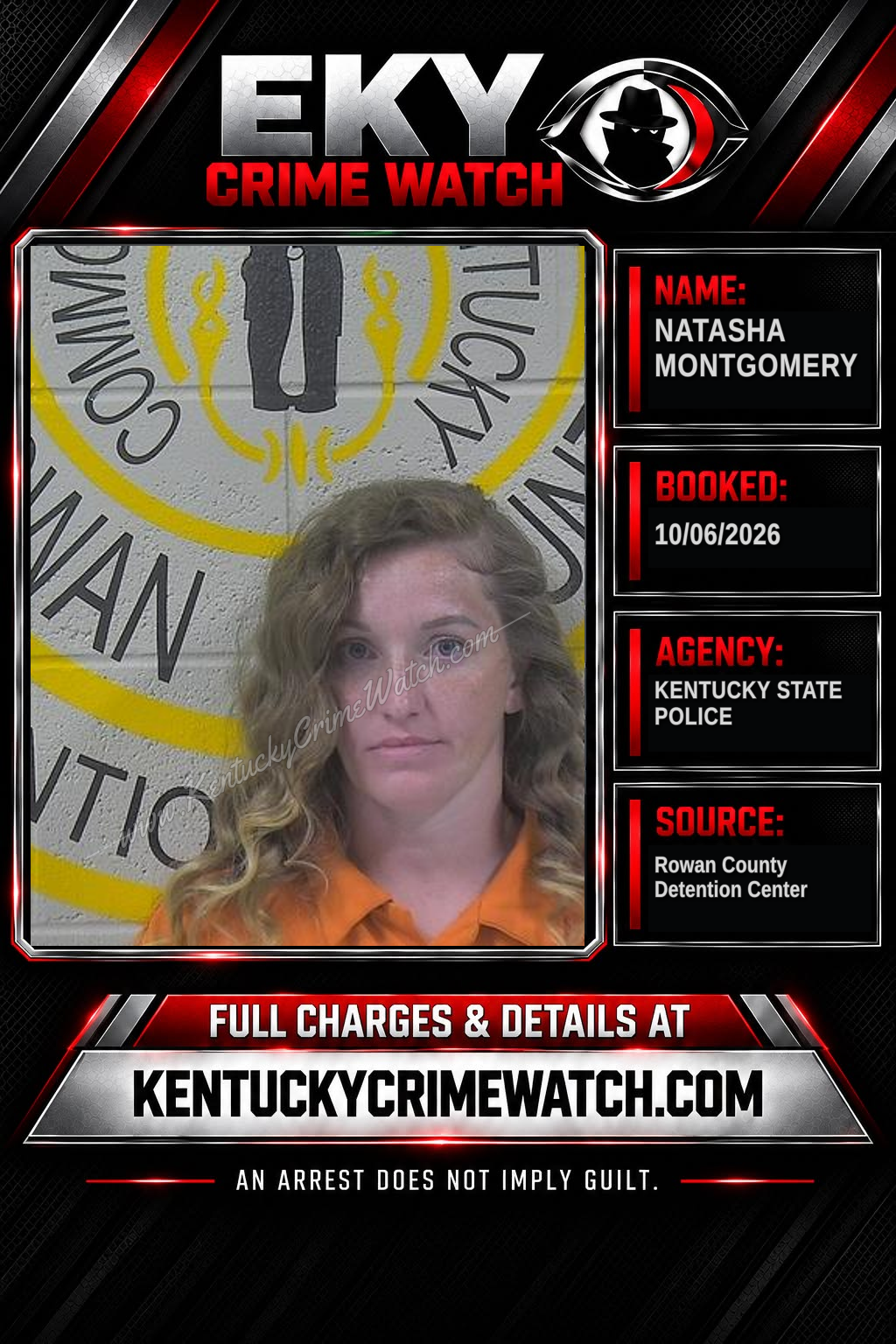 NATASHA MONTGOMERY booking image