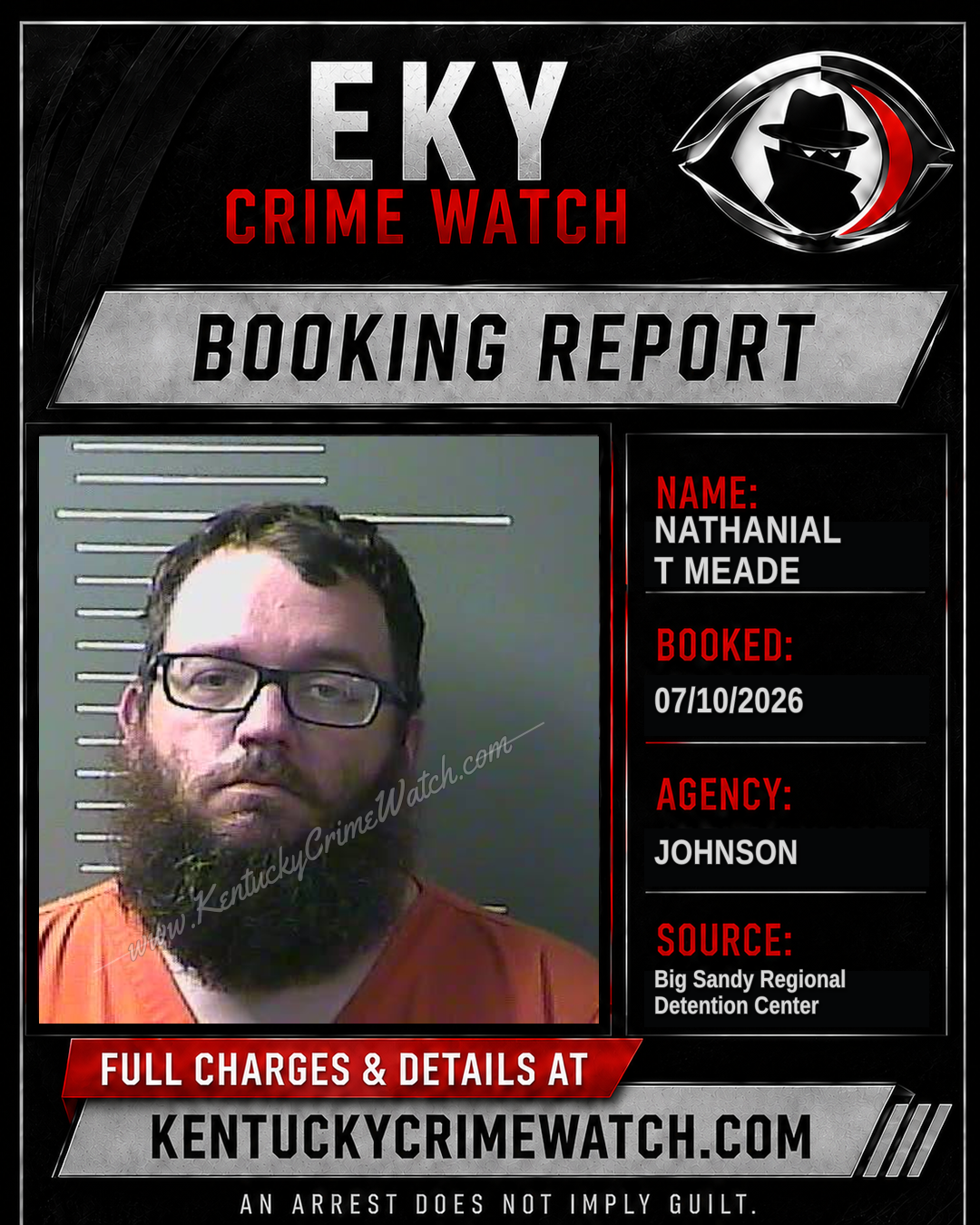 NATHANIAL T MEADE booking image
