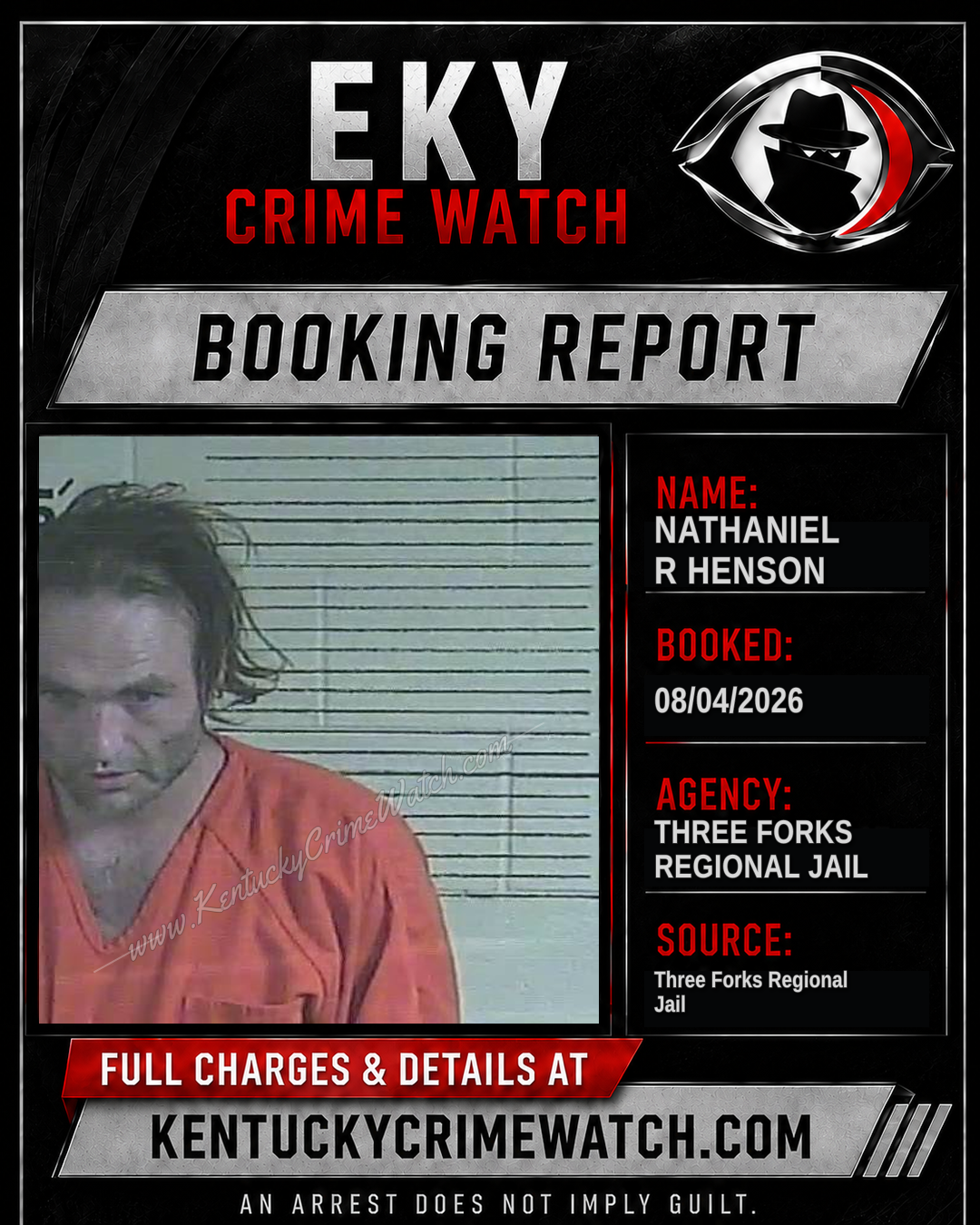 Nathaniel R Henson booking image