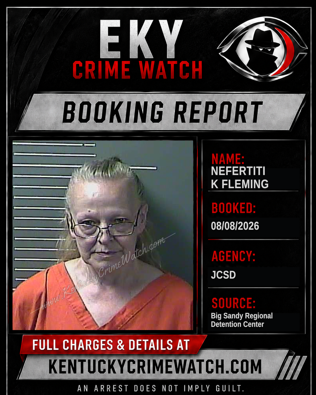 NEFERTITI K FLEMING booking image