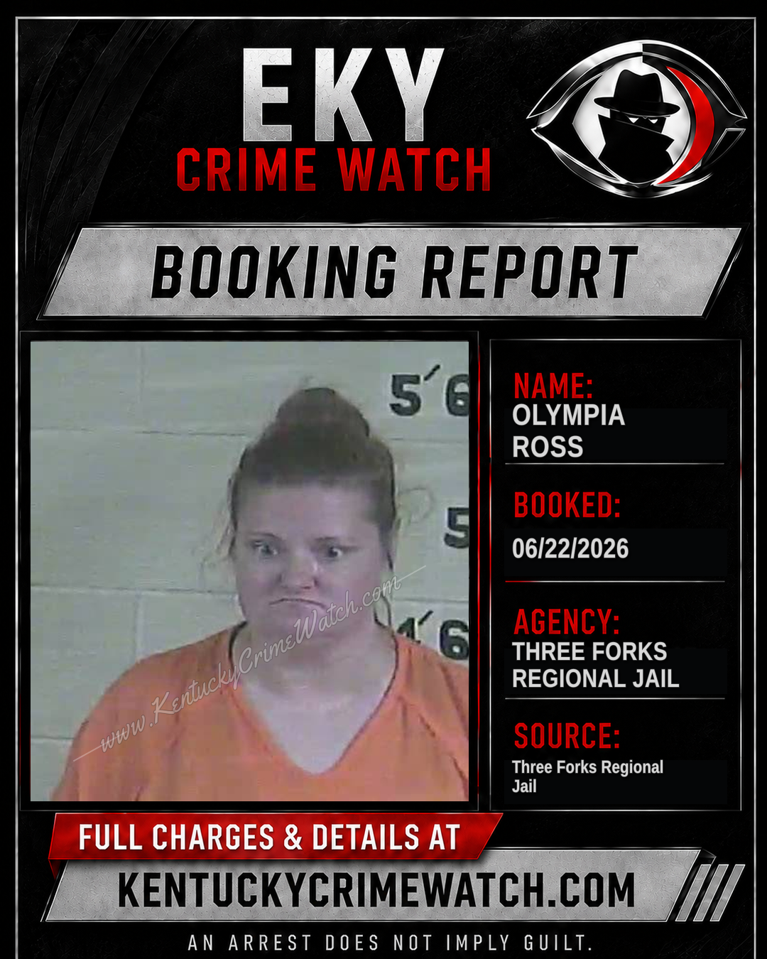 Olympia Ross booking image