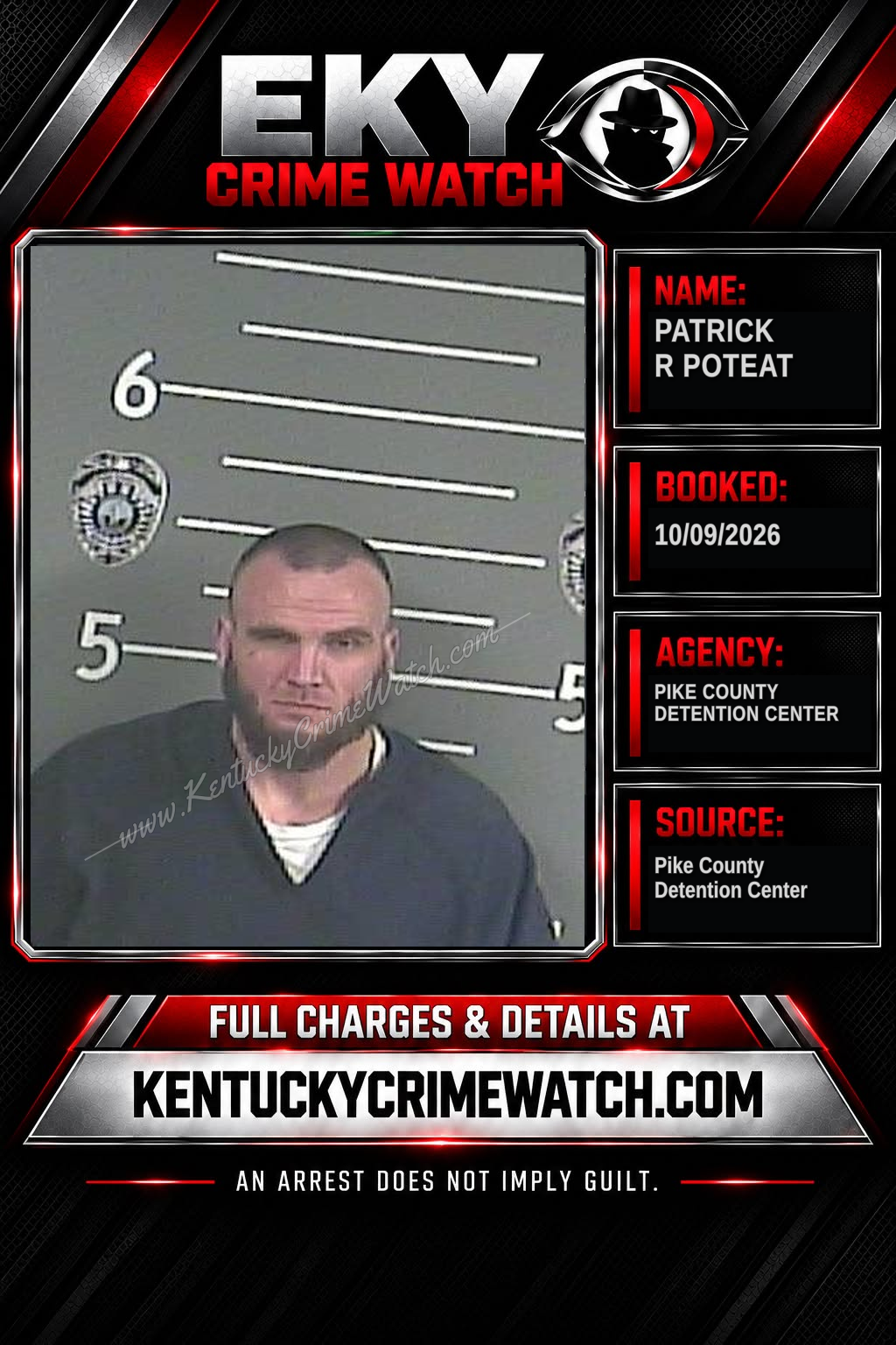 PATRICK R POTEAT booking image