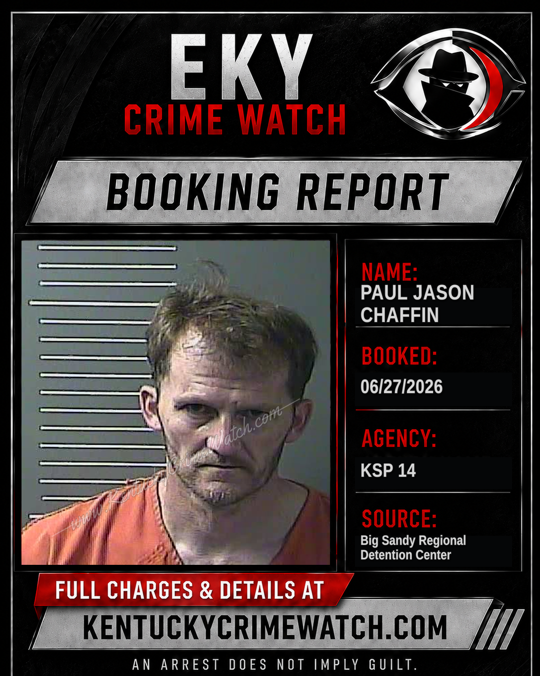 PAUL JASON CHAFFIN booking image