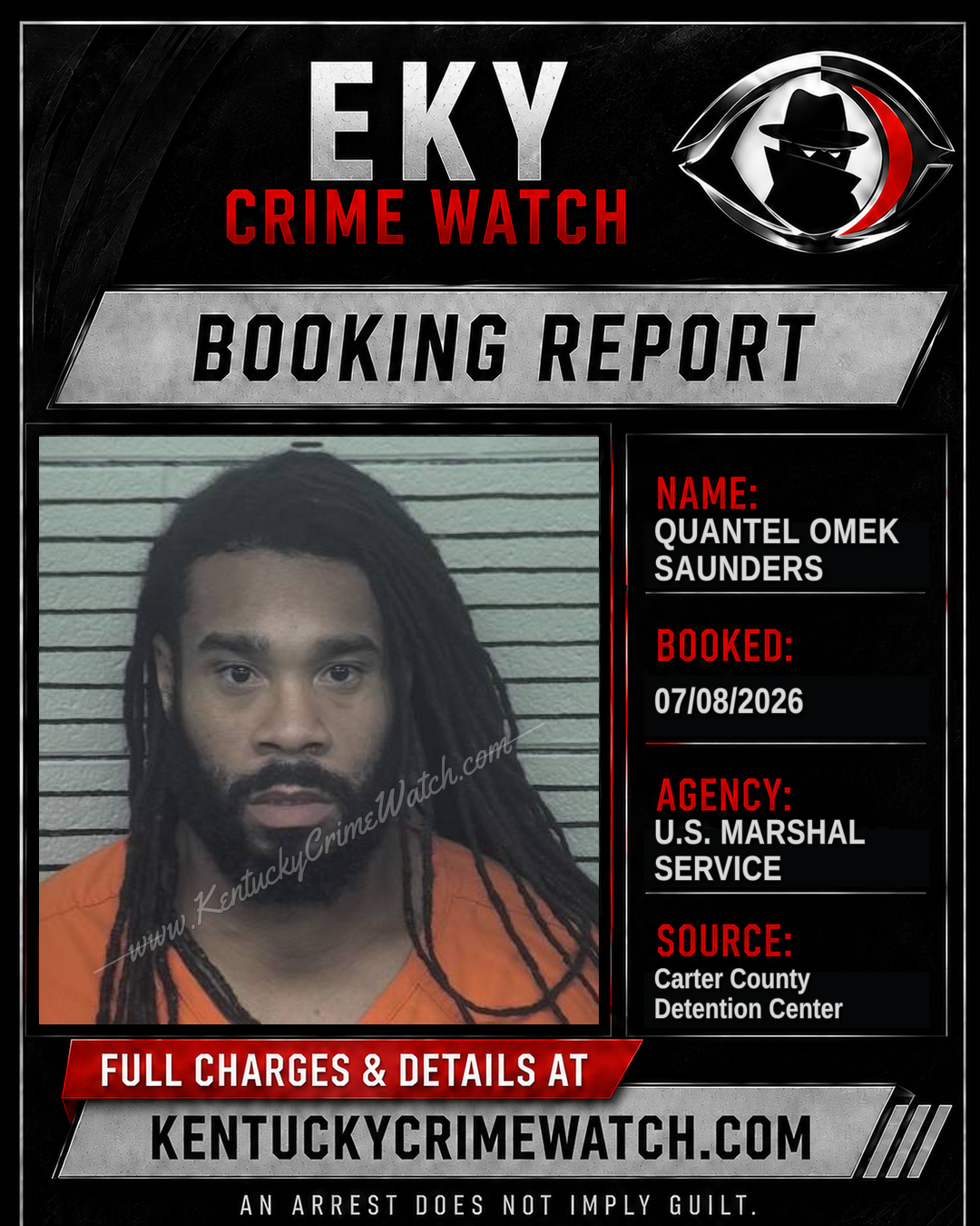 QUANTEL OMEK SAUNDERS booking image