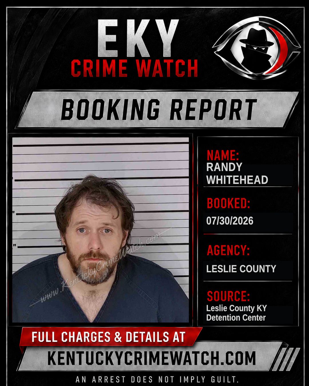 RANDY WHITEHEAD booking image