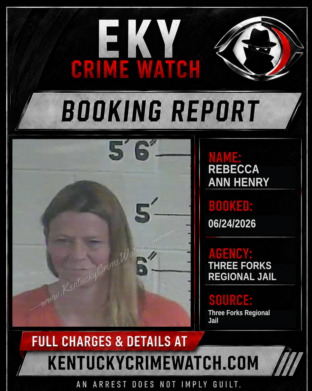Rebecca Ann Henry booking image