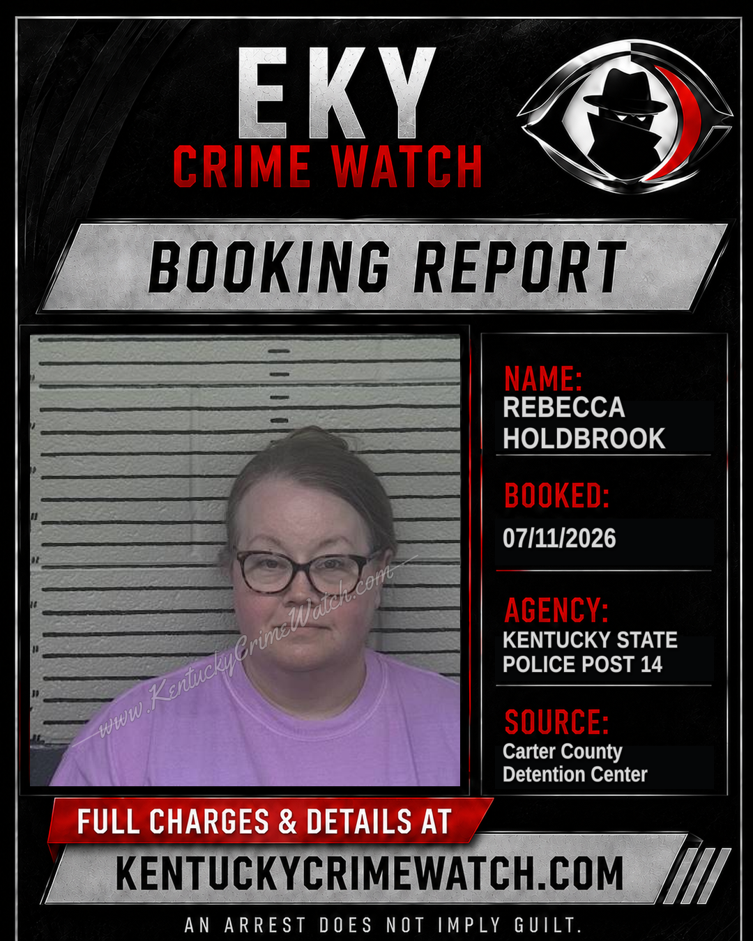 REBECCA HOLDBROOK booking image