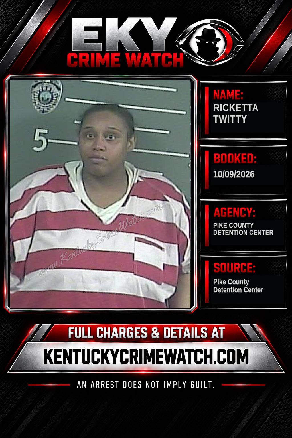 RICKETTA TWITTY booking image