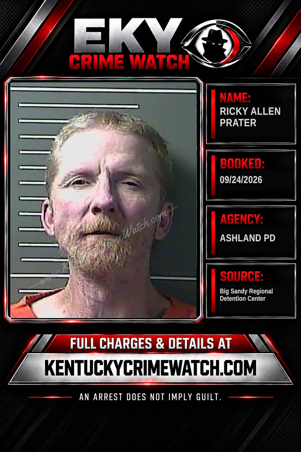 RICKY ALLEN PRATER booking image
