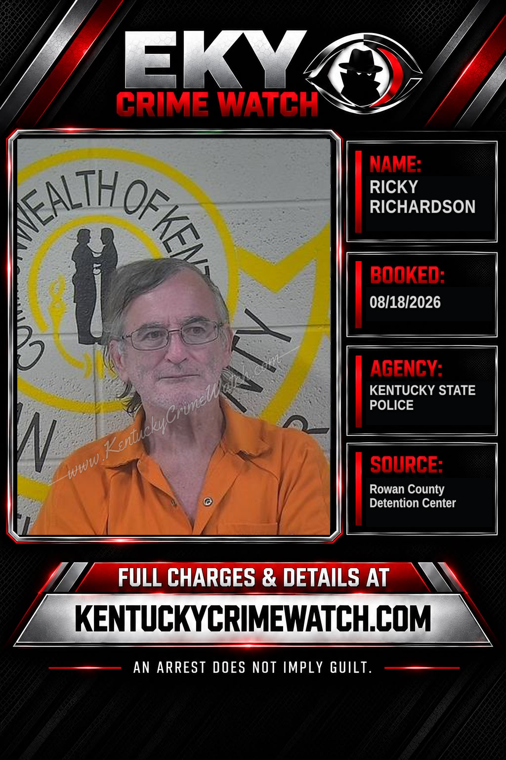 RICKY RICHARDSON booking image