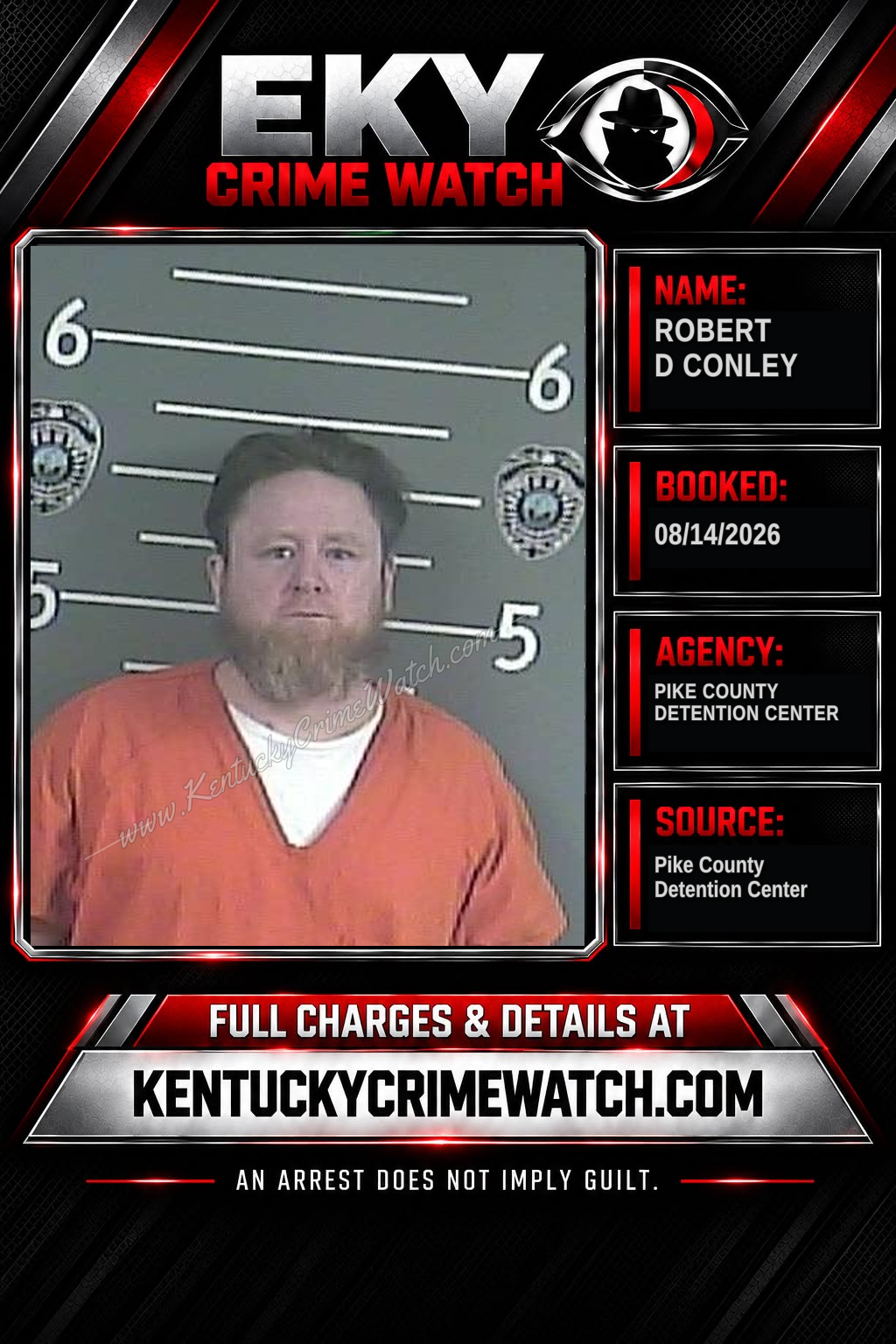 ROBERT D CONLEY booking image