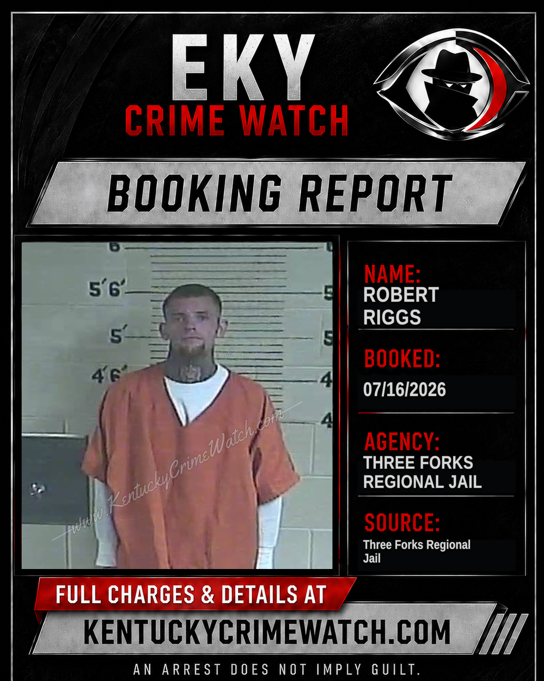 Robert Riggs booking image