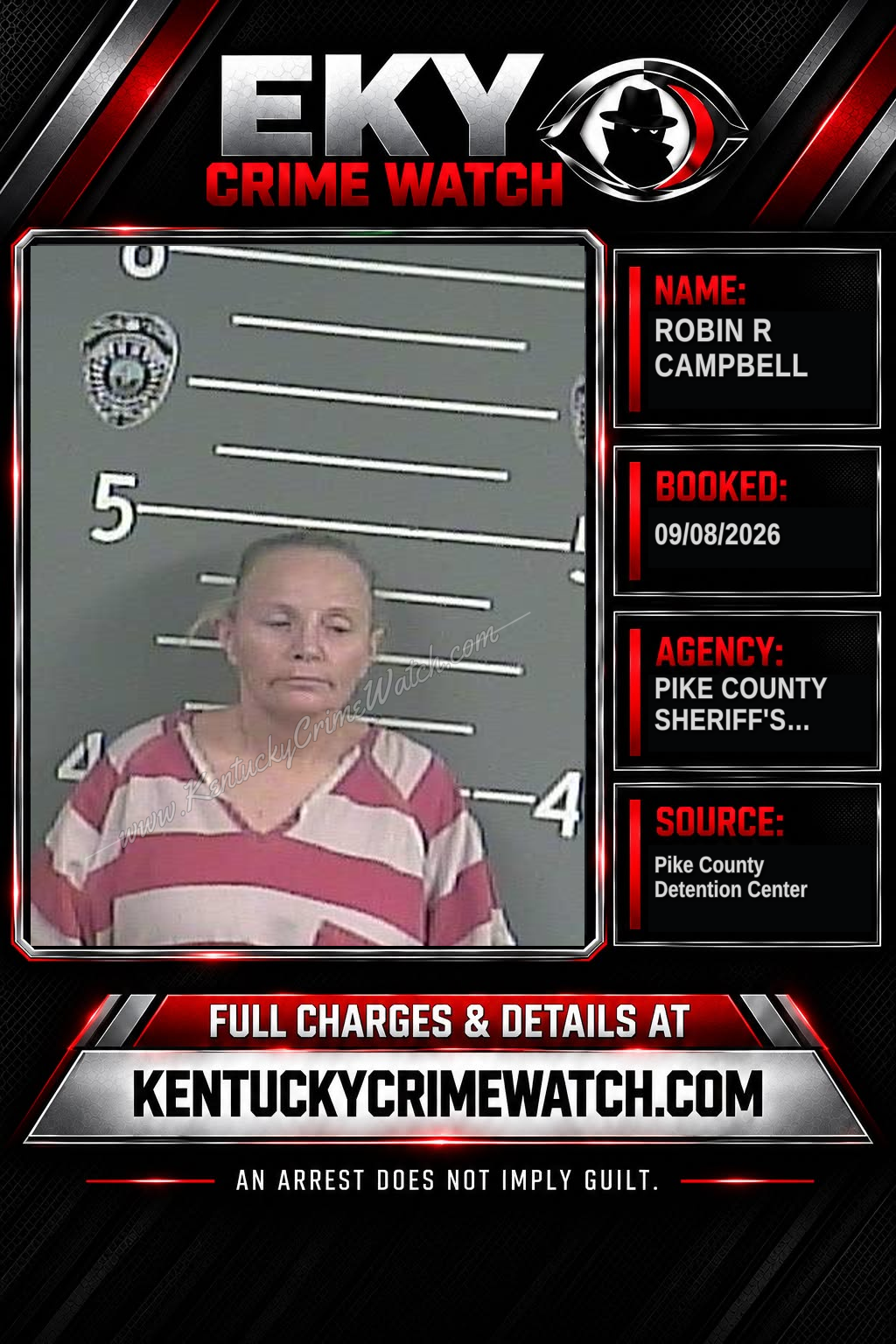 ROBIN R CAMPBELL booking image